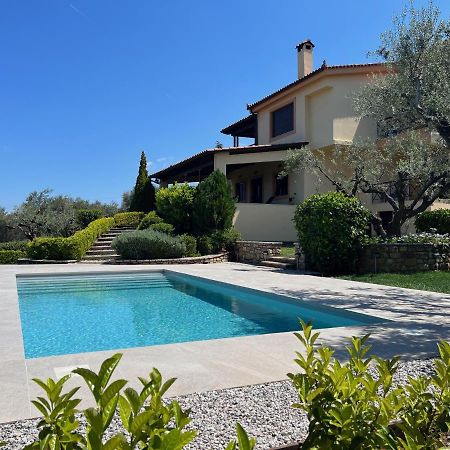Ampelos Hillside Villa Akráta Kültér fotó