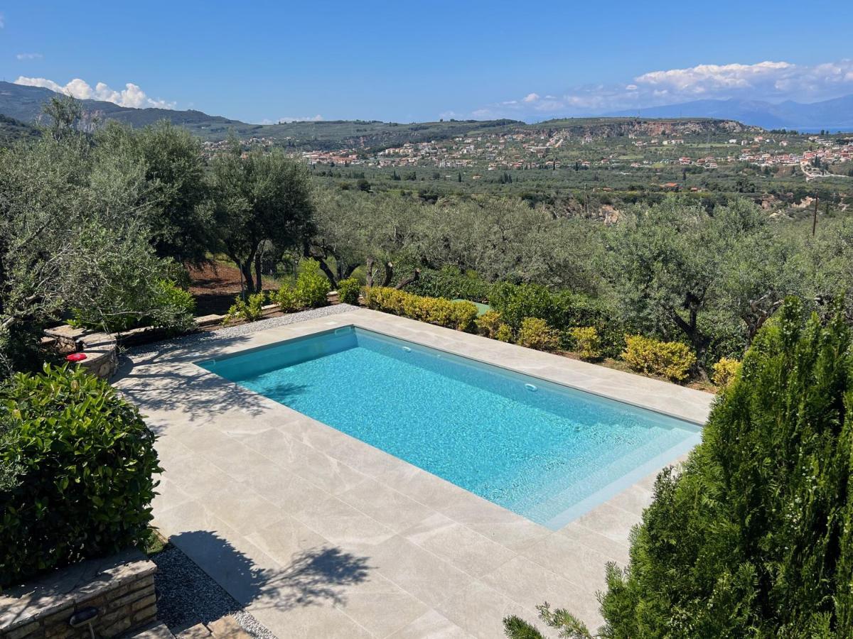 Ampelos Hillside Villa Akráta Kültér fotó